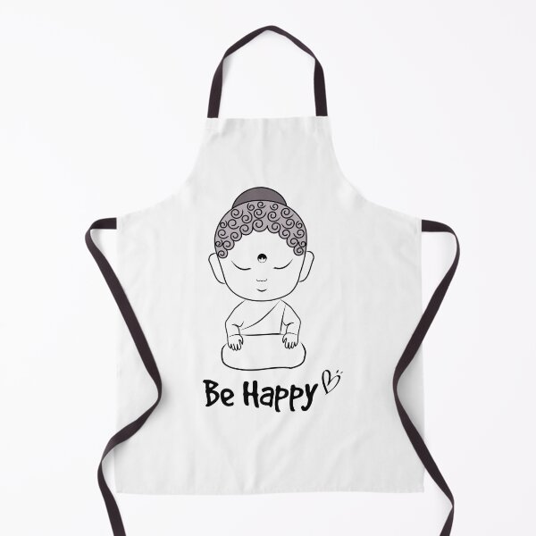 Item preview, be happy little buddha - zen little buddha lotus position  designed and sold by 0umStore.