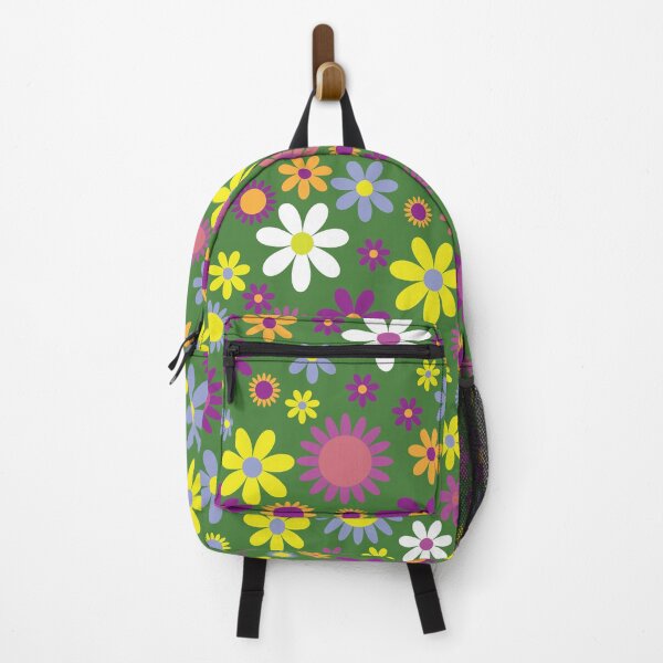Item preview, Groovy Psychedelic Feminine Hippy Floral Pattern designed and sold by GeekHeadDesigns.