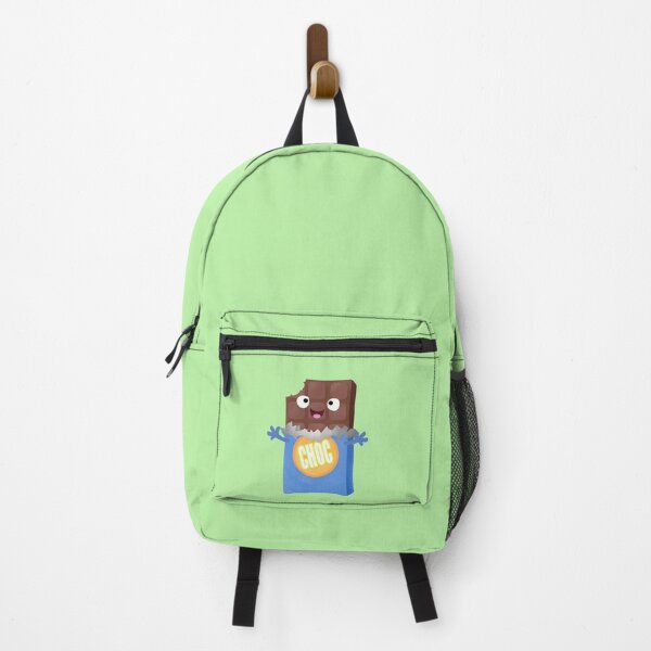 Item preview, Cute happy chocolate candy bar cartoon character designed and sold by FrogFactory.