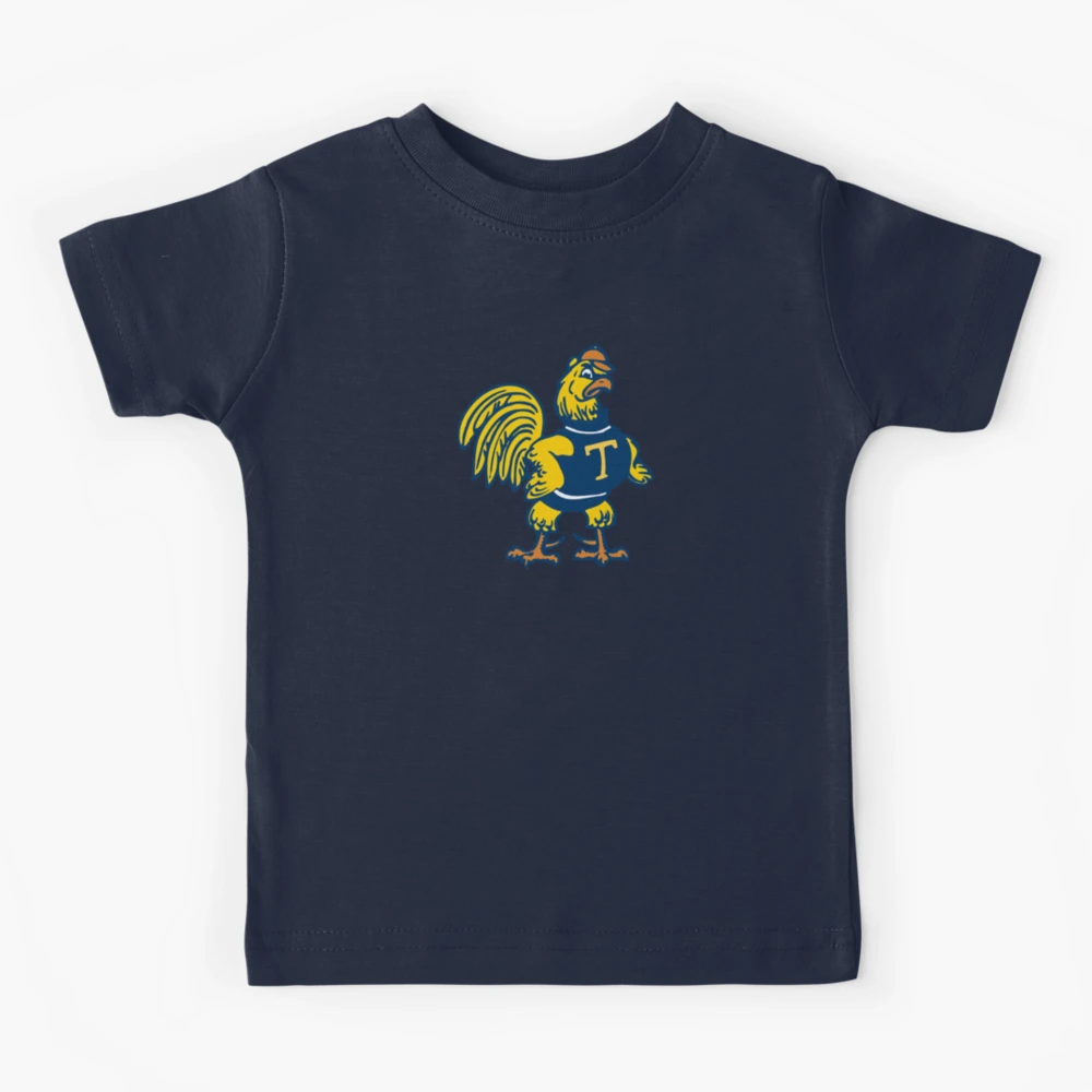 Trinity College Burgundy Marl/Navy Trinity Seal Kids Ringer Tee