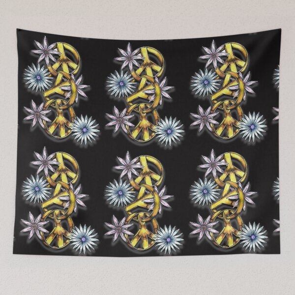 Item preview, Peace And Daisies Flower T-Shirt designed and sold by Turnerstore.