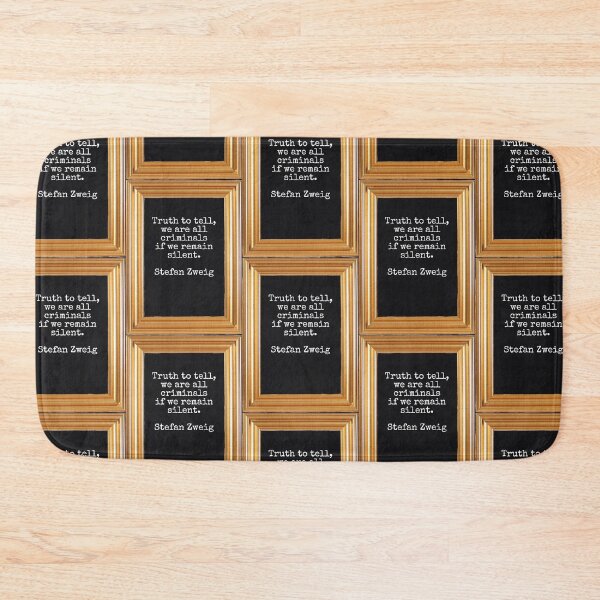 Item preview, Truth to tell, we are all criminals if we remain silent, Stefan Zweig designed and sold by Pelikancrazy.