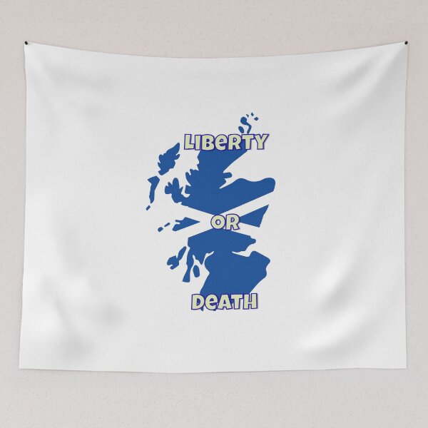 Item preview, Scotland: Liberty or Death BLUE designed and sold by Cheerocki.