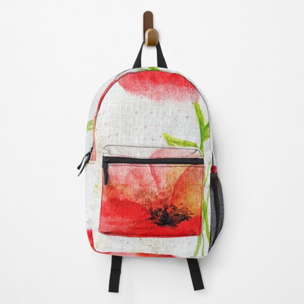 Item preview, Red Watercolour Poppies designed and sold by JillyBeanDesign.