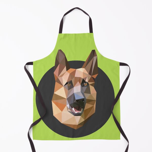 Item preview, Shepherd Portrait Polygonal Dog Pet Puppy designed and sold by Verpax.