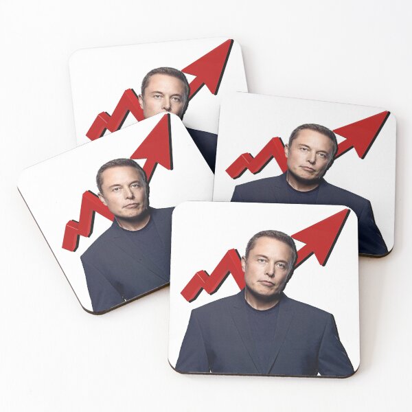 Item preview, Elon Musk Stock Rise! designed and sold by PopCopShop.