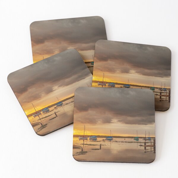 Item preview, High Tide Sunset at Blakeney Norfolk designed and sold by dp-images.