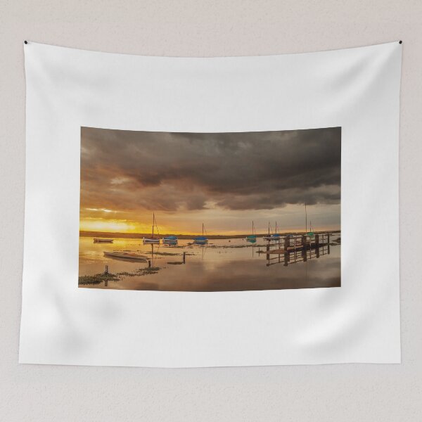 Item preview, High Tide Sunset at Blakeney Norfolk designed and sold by dp-images.