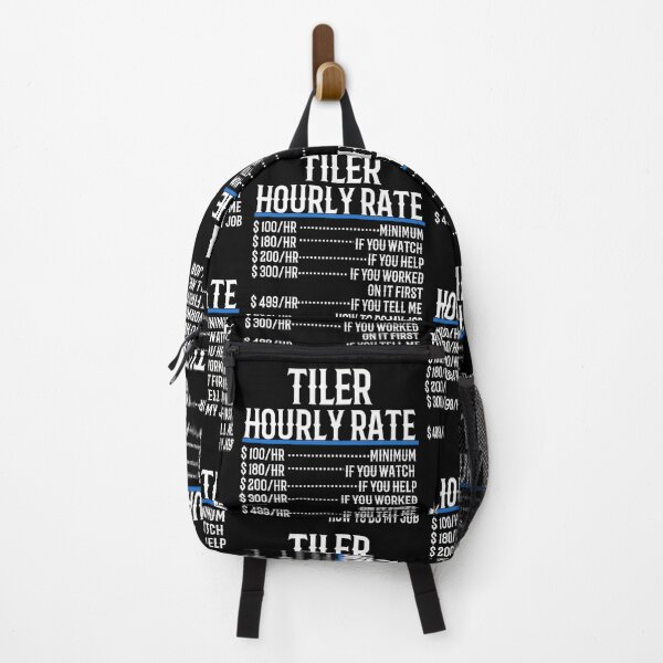Item preview, Tiler Hourly Rate designed and sold by TeesYouWant.