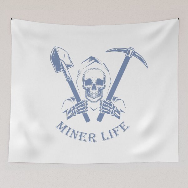 Item preview, Miner life designed and sold by 397HOUSE Your happy time.
