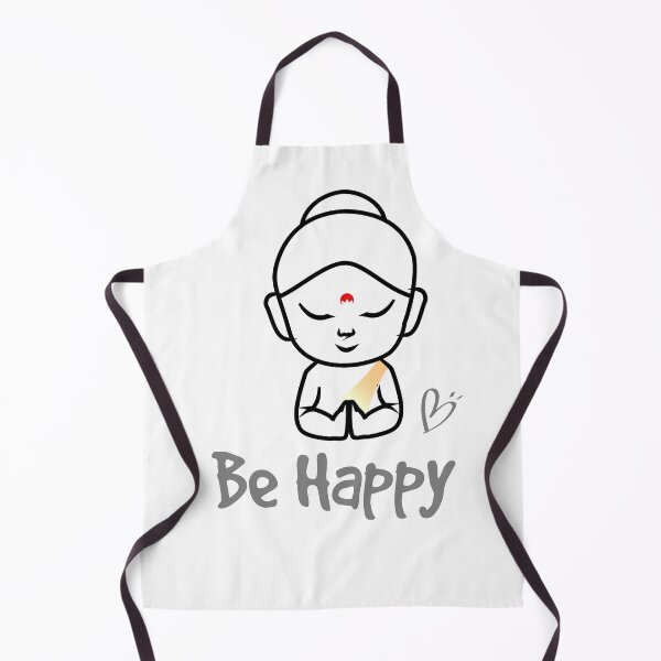 Item preview, be happy little buddha - zen little buddha lotus position  designed and sold by 0umStore.