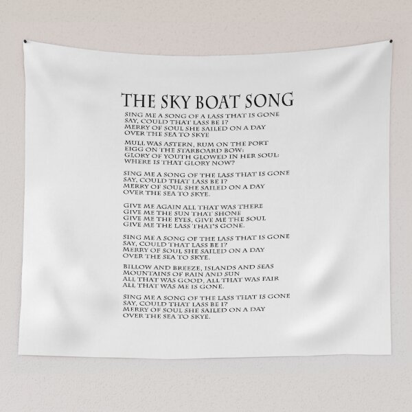 Item preview, The Sky Boat Song designed and sold by BarnesRobert.