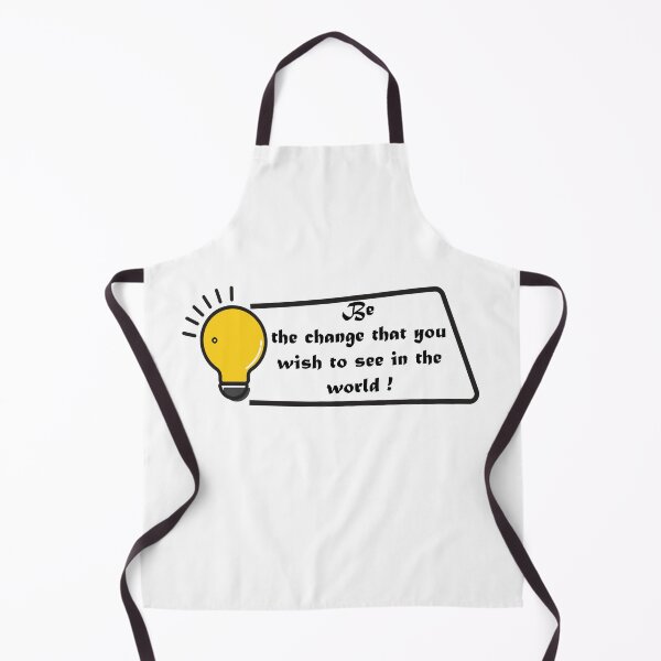 Item preview, Philosophy Quotes " BE THE CHANGE  THAT YOU WISH TO SEE IN THE WORLD " Sticker T-'shirt designed and sold by simostore1.