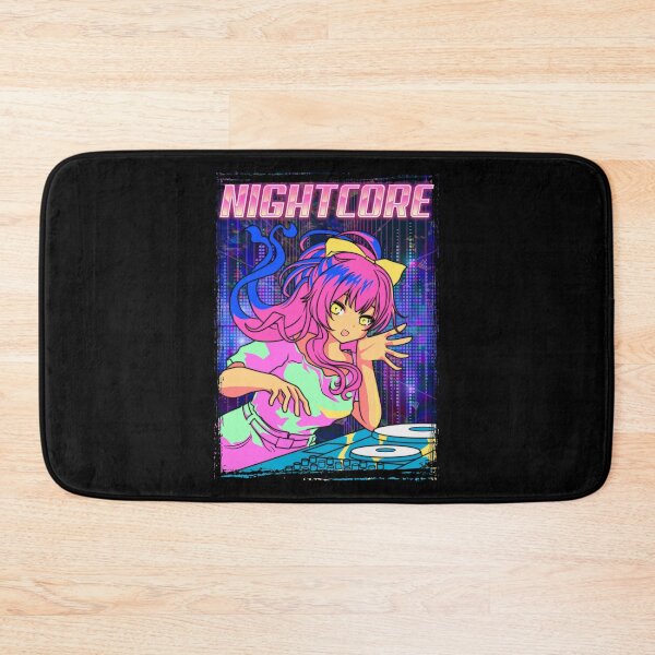 Item preview, Aesthetic Nightcore Japanese Music Anime Girl EDM designed and sold by perfectpresents.