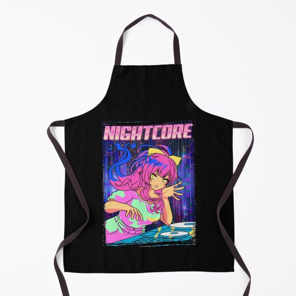 Item preview, Aesthetic Nightcore Japanese Music Anime Girl EDM designed and sold by perfectpresents.