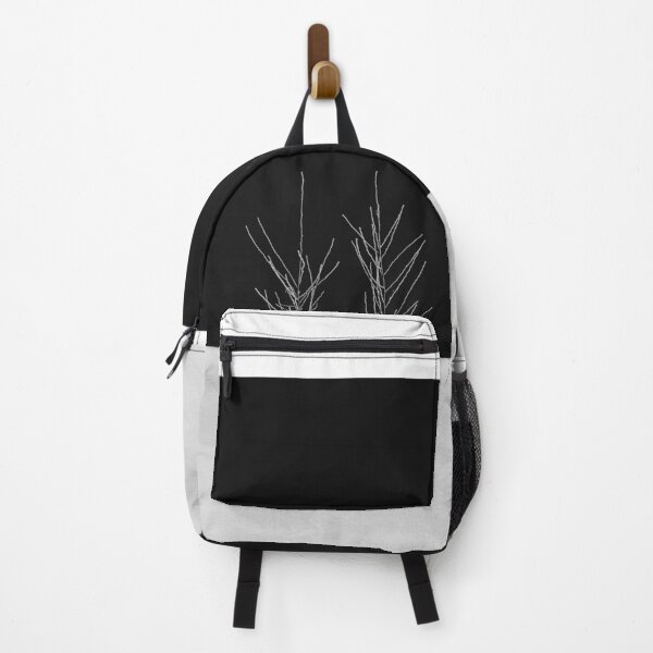 Item preview, In the snow, the lone little bush stretches its branches against the black background designed and sold by connyM-Sweden.
