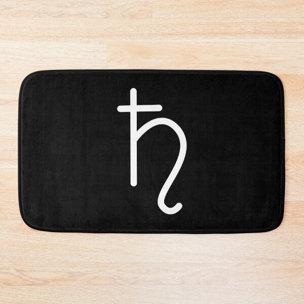 Item preview, Planet Saturn white symbol designed and sold by EngineerGoC.