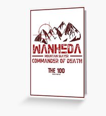 Wanheda Greeting Card