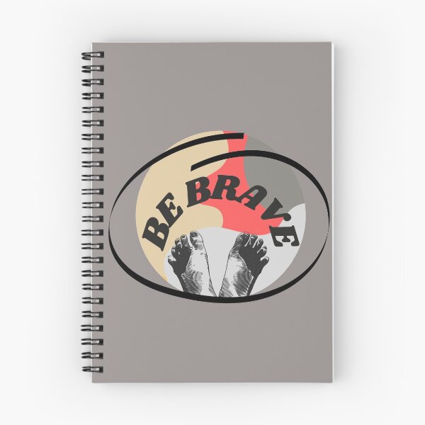 Item preview, Be Brave, Go barefoot! designed and sold by artiepants.