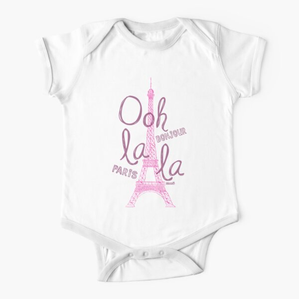 Ooh la la! Short Sleeve Baby One-Piece