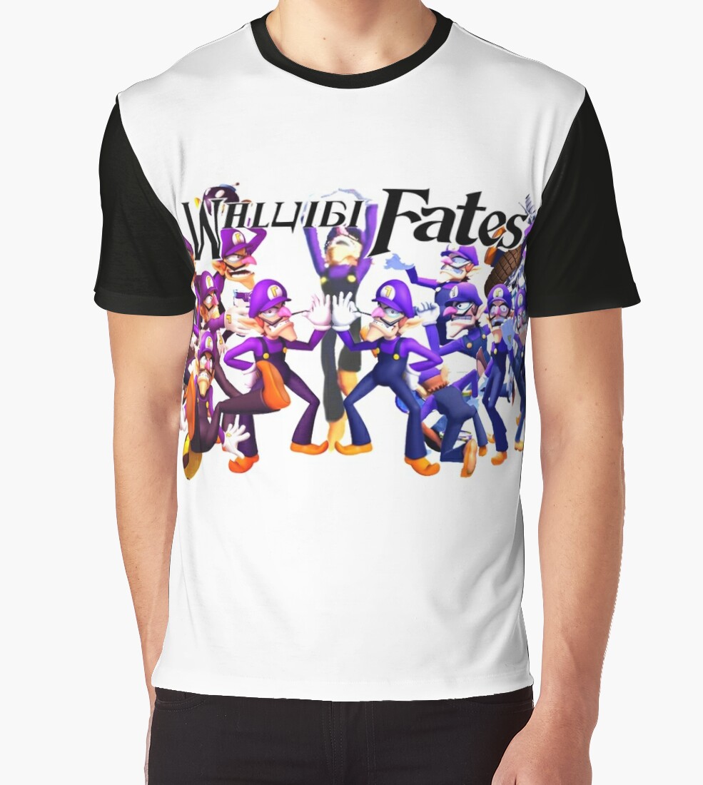 Waluigi Fates Graphic T Shirts By Chrisginned Redbubble