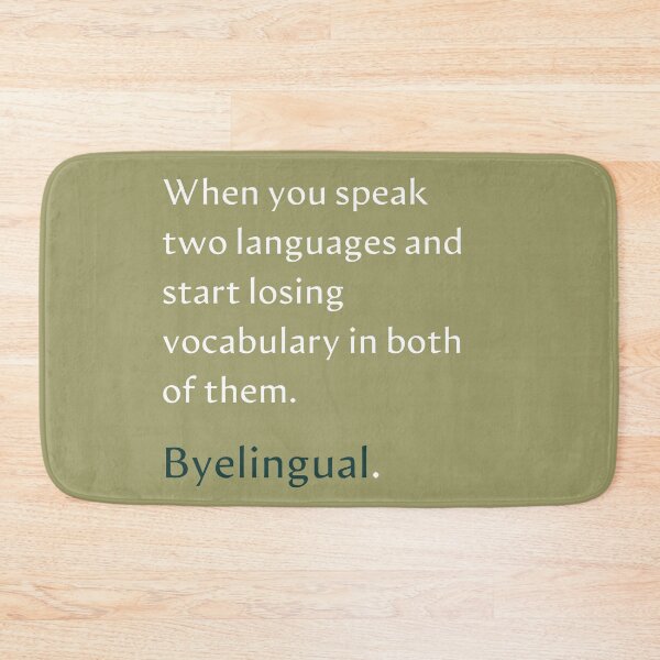 Item preview, Byelingual Linguistic Fun designed and sold by karacay.