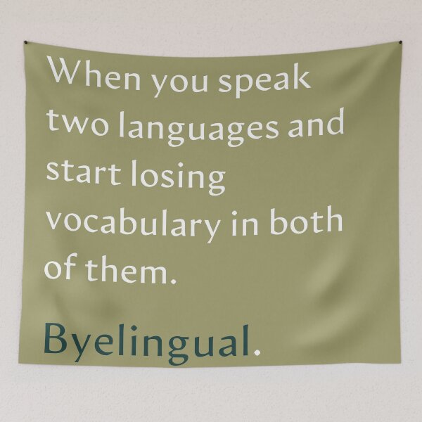 Item preview, Byelingual Linguistic Fun designed and sold by karacay.