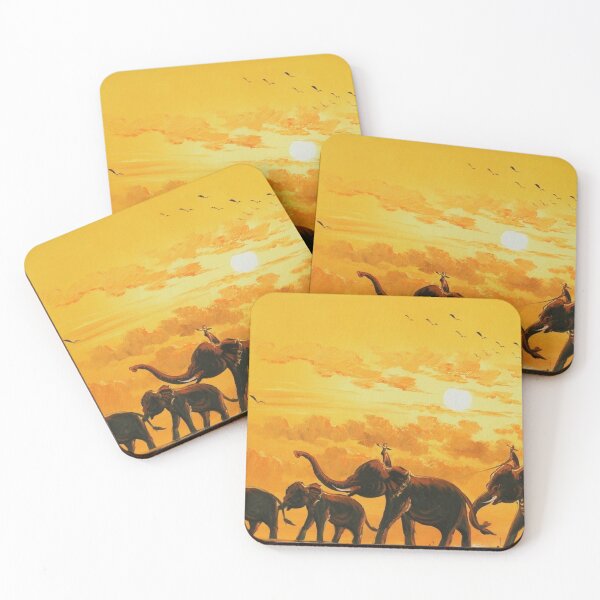 Item preview, elephant family designed and sold by 42youbest.