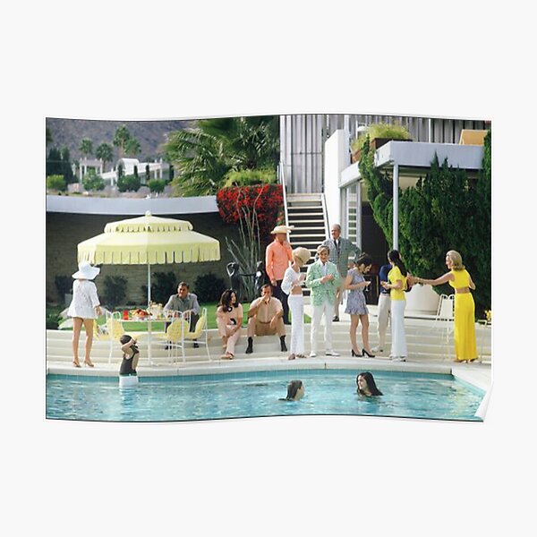 party at the pool Poster