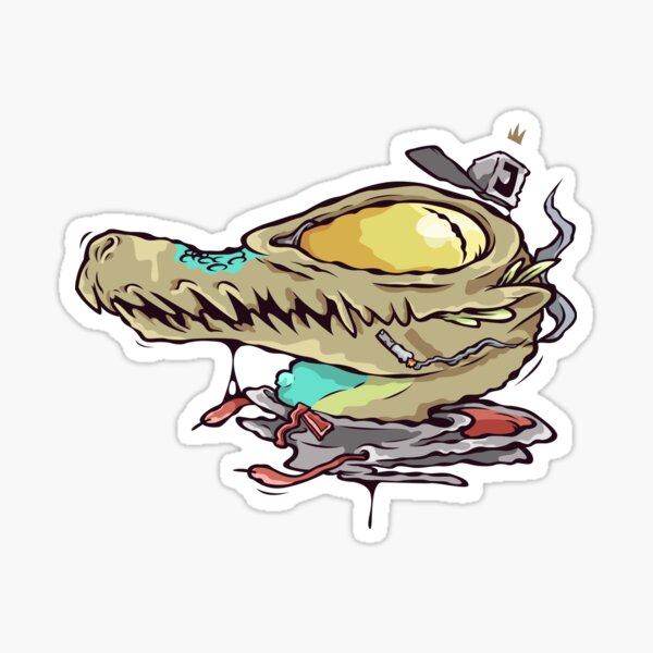 King Kamen Gator Sticker