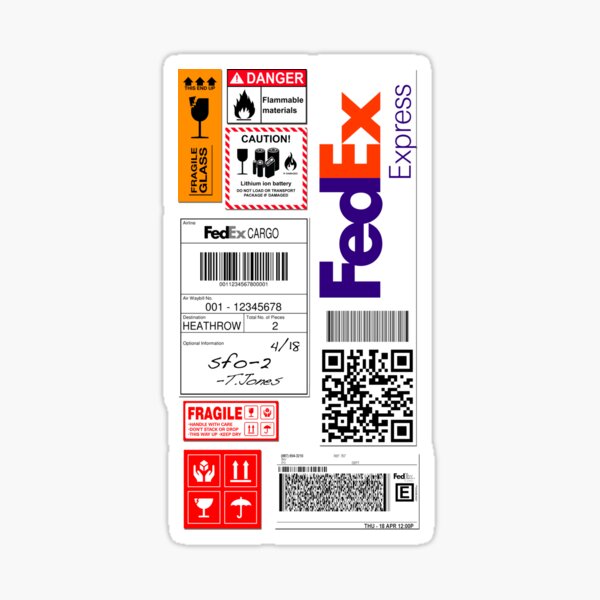Fragile Express Stickers for Sale | Redbubble