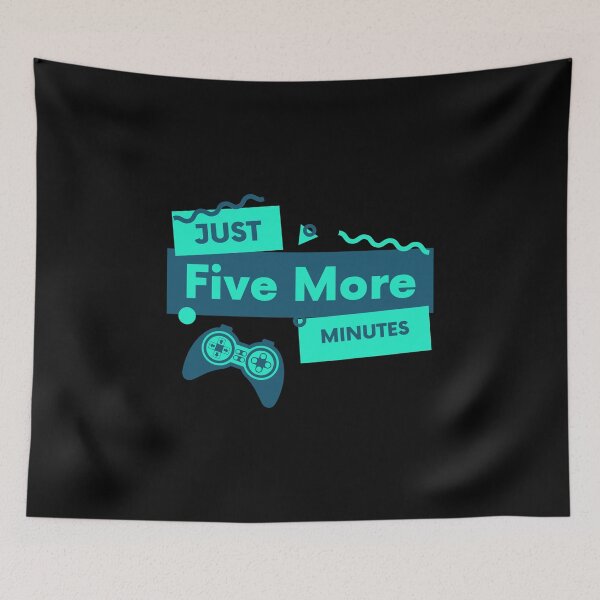 Item preview, Just Five More Minutes designed and sold by Desandu.