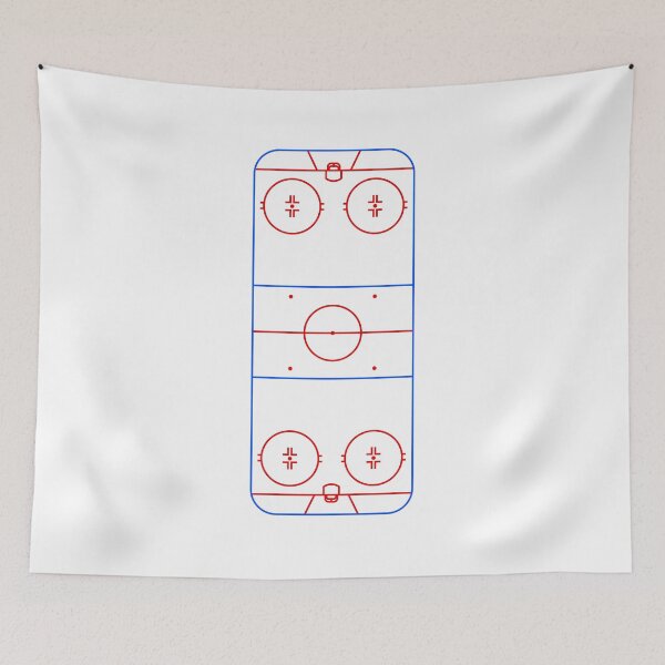 Item preview, Ice Hockey Rink Diagram designed and sold by ClickForMore.