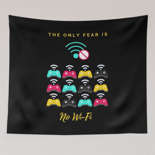 Item preview, The Only Fear is No Wi-Fi designed and sold by Desandu.