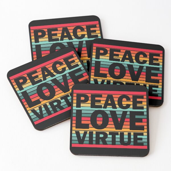 Item preview, Peace Love Virtue designed and sold by Kriti Rastogi.