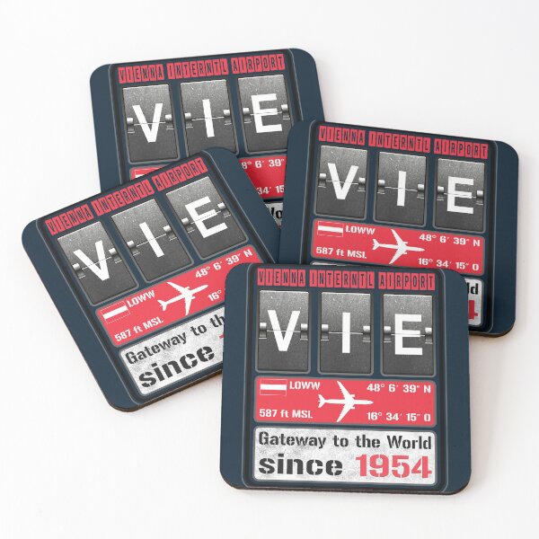 Item preview, VIE Vienna International Airport Schwechat Austria - Modern Design designed and sold by FouDeeziner.