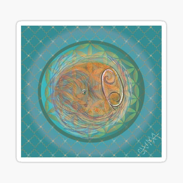 Angel child cancer Sticker