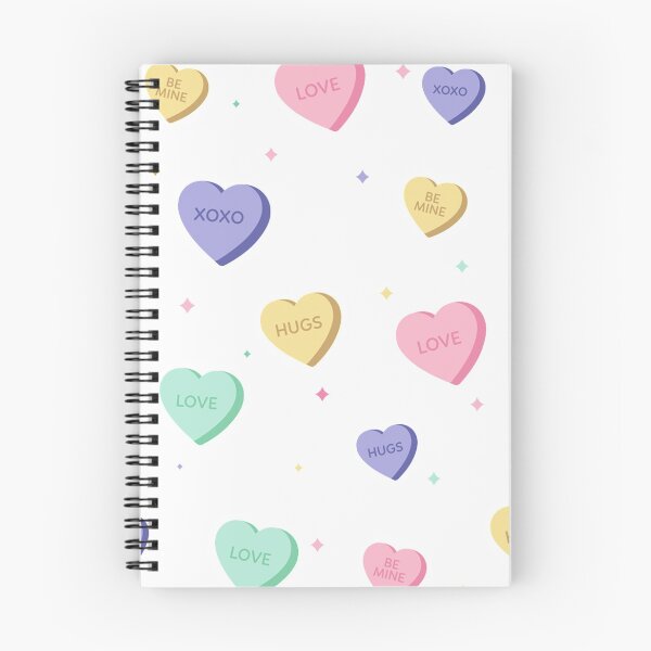 Item preview, Heart Candy Messages Valentines Day Pattern designed and sold by joabaj.