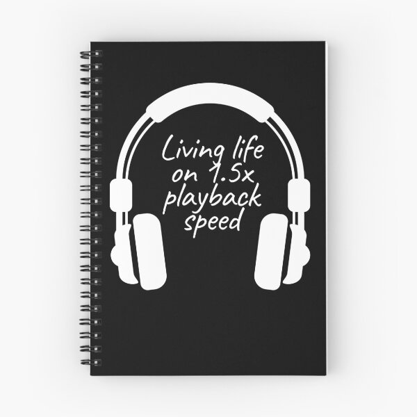 Item preview, Life on 1.5x playback speed with Podcasts designed and sold by RareLoot19.