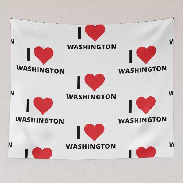 Item preview, I Love Washington (light) designed and sold by mugify.