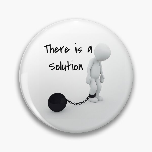 Item preview, THERE IS A SOLUTION  designed and sold by DIRTY-GECKO.