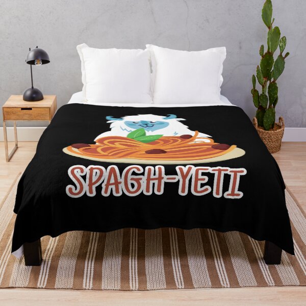 Item preview, SpaghYeti Bigfoot Yeti Snow Spaghetti designed and sold by MooonTees.