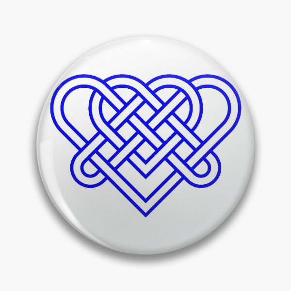 Heart Celtic Knot Pin