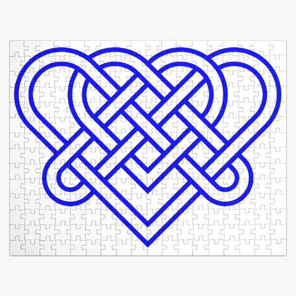 Heart Celtic Knot Jigsaw Puzzle