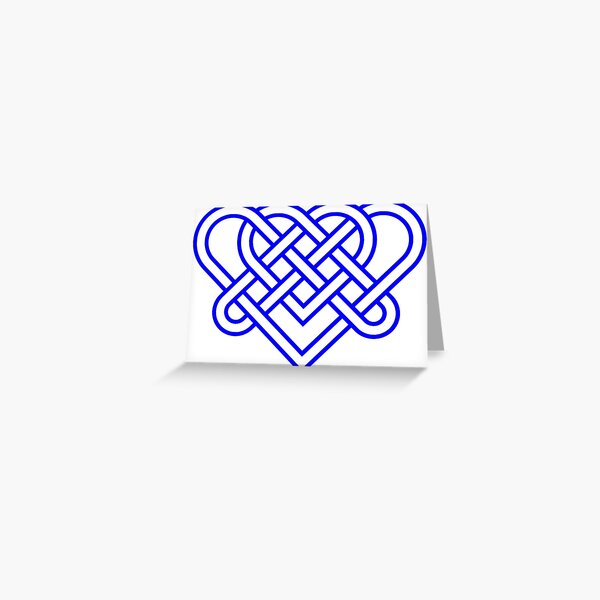 Heart Celtic Knot Greeting Card