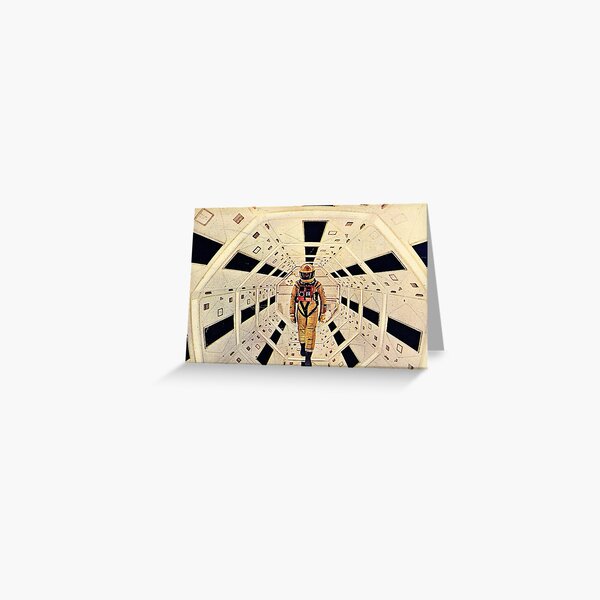 Kubrick's Space Odyssey Greeting Card