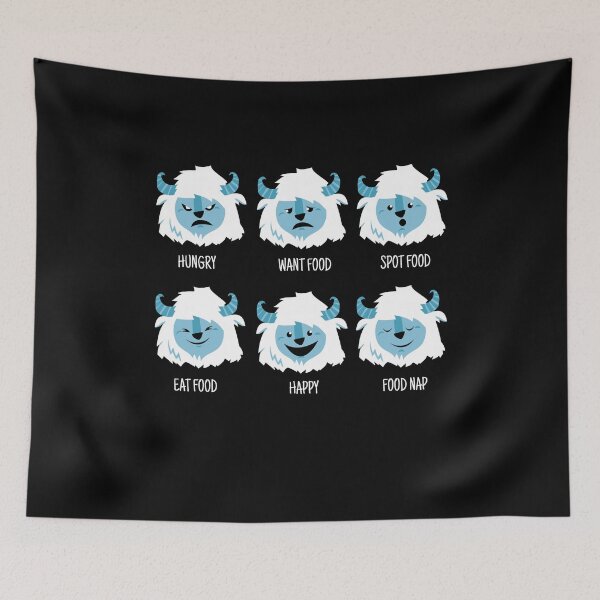 Item preview, Yeti Hungry Bigfoot Yeti Snow Party designed and sold by MooonTees.
