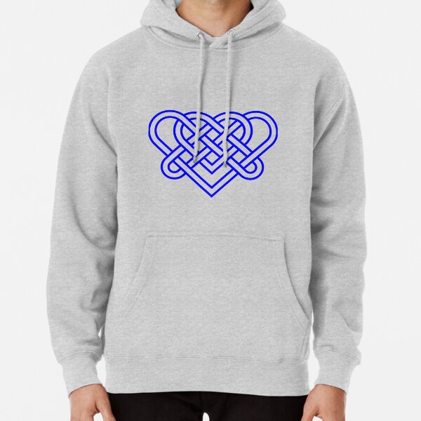 Heart Celtic Knot Pullover Hoodie