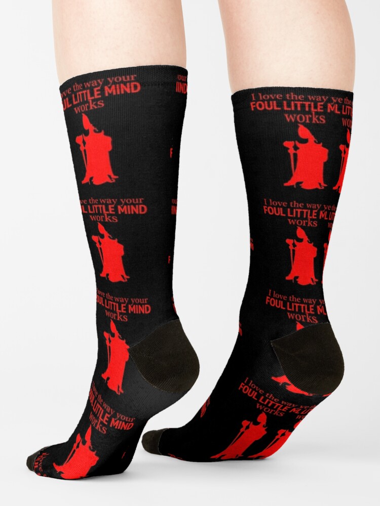 Jafar - Foul Little Mind - Villain  Socks for Sale by luisp96