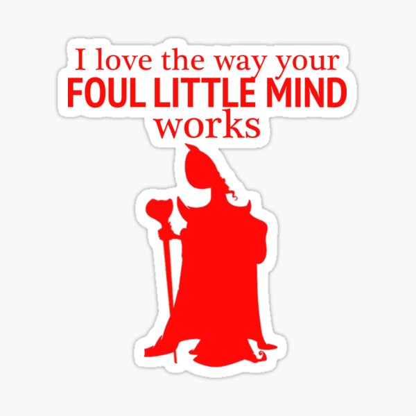 Jafar - Foul Little Mind - Villain  Sticker for Sale by luisp96